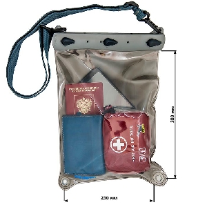 Водонепроницаемая сумка Aquapac M668 - Large Medical Case (Cool Grey)